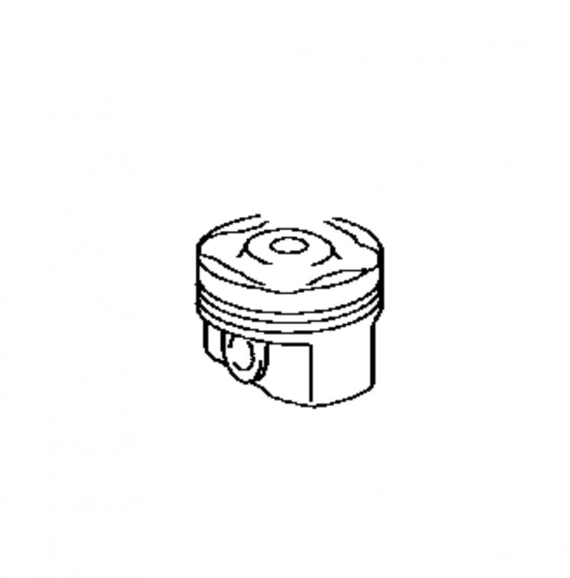 Piston with Pin - 1310125040